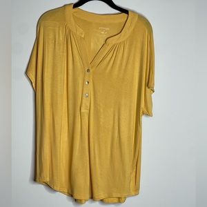 Philosophy Mustard Yellow Blouse